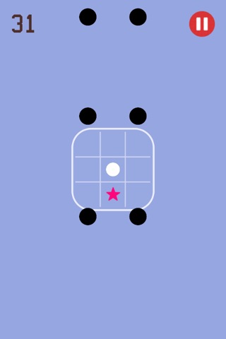 Super Swipe - collect stars, move white ball, dodge black balls screenshot 2