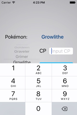 CP Estimator: Evolution CPEstimator for Pokemon Go screenshot 2