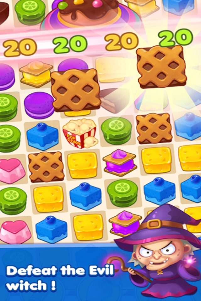 Magic Cookie - 3 match puzzle game screenshot 2