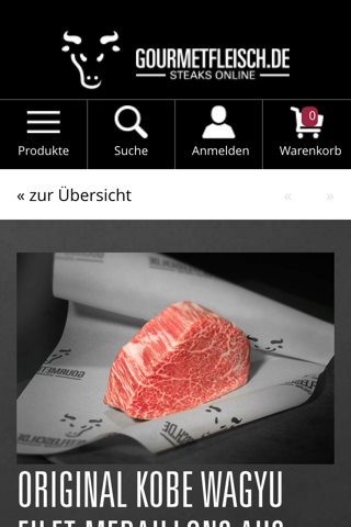 Gourmetfleisch Mobil screenshot 2