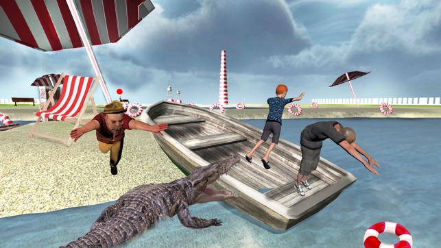 Wild Crocodile Attack Sim 2016 - wildlife Alligator Survival(圖4)-速報App