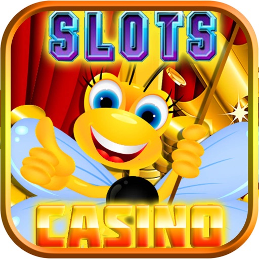 777 Lucky Slots Of Bee:Free Game HD icon