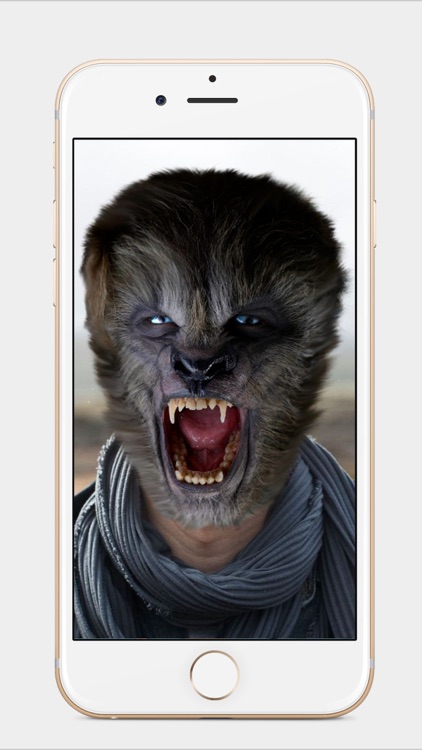 Werewolf Camera -  Masquerade Vampire Selfie Cam for MSQRD Instagram Face Changer Editor screenshot-3