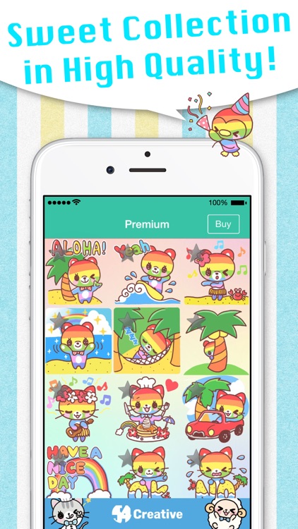 Kawaii Stickers for Messenger