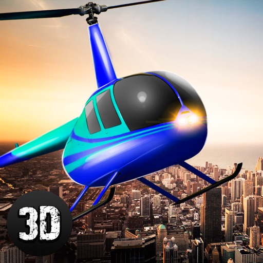 City Helicopter Flight Simulator 3D Full Icon