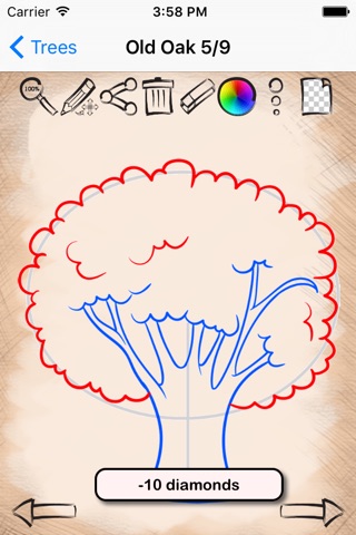 Easy Draw Trees And Leaves screenshot 3