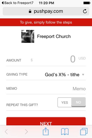 FreeportChurch7 GIVE screenshot 2