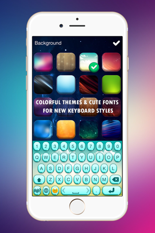 Custom Keyboard – Color.ful Theme.s Plus Cute Font.s For New Keyboards Style.s screenshot 2