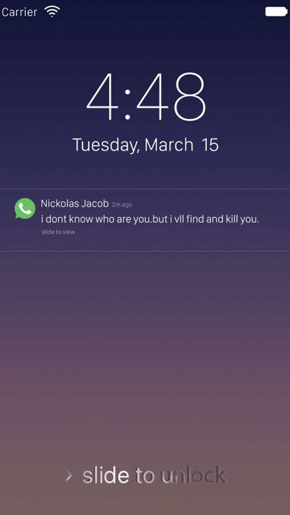 Fake Message - Fake Lock Screen Messages