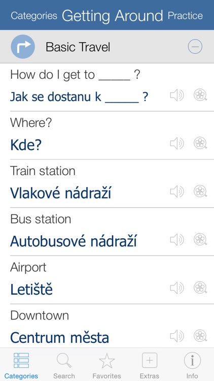Czech Pretati - Translate, Learn and Speak Czech with Video Phrasebook