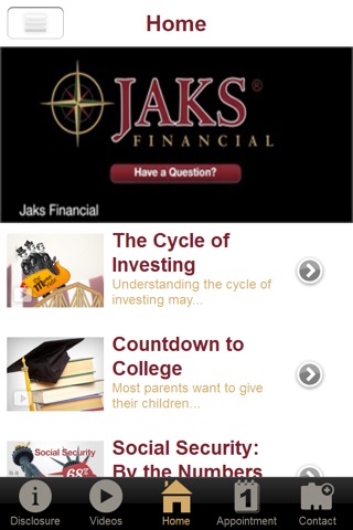 Jaks Financial screenshot 2