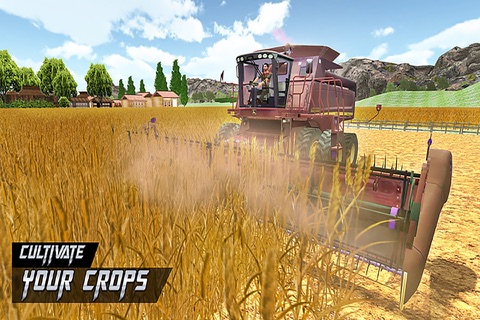 Village Farmer Tractor Simulator screenshot 4