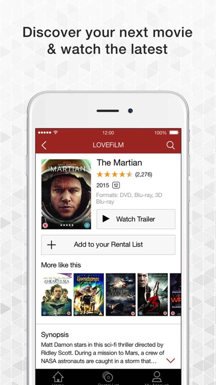 LOVEFiLM By Post UK for iPhone screenshot-3