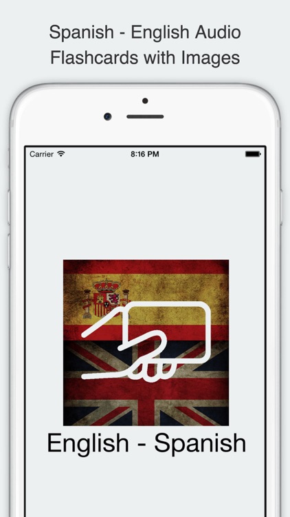 Spanish - English Flashcards & Vocabulary Trainer screenshot-0