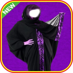 Arab Woman Abayas Photo Suit-Hijab Selfie