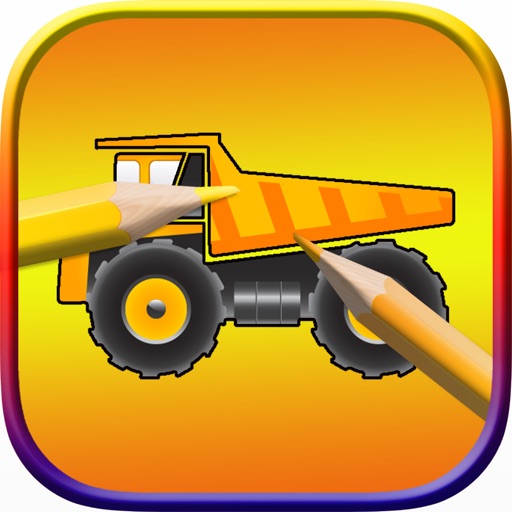Truck Coloring Pages For Kids iOS App