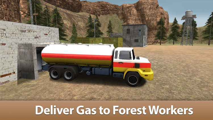 Oil Truck Simulator 3D - Offroad tank truck driving