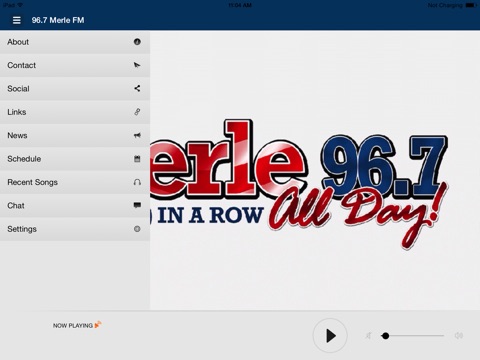 96.7 Merle FM HD screenshot 3