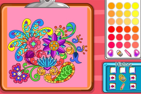 Virtual Mandala Coloring Book screenshot 4