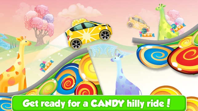 Yellow Candy Banana Racing - Crazy Kids Adventure on Hillbil(圖1)-速報App