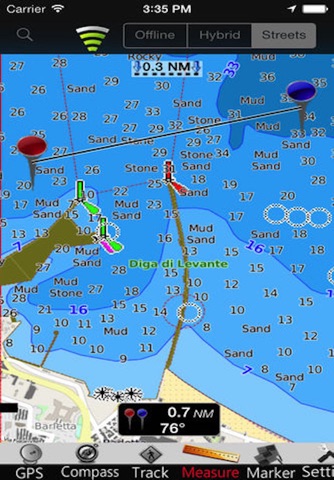 Gargano GPS Nautical Charts screenshot 4