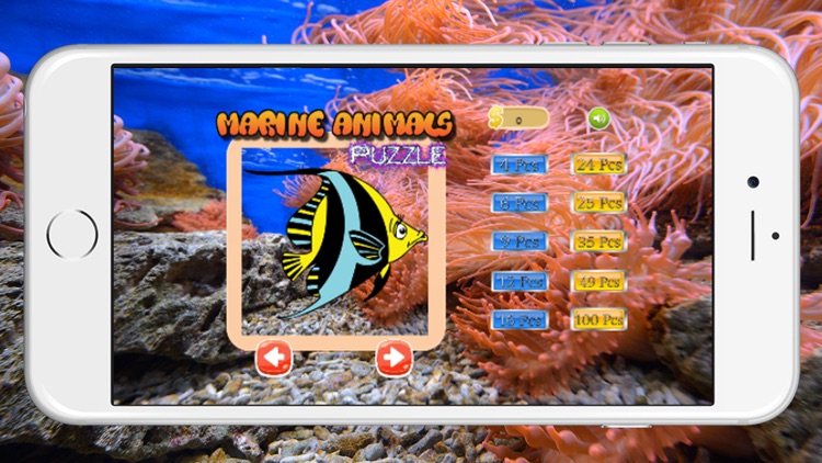 Marine Math Games Jigsaw Puzzles : Fish for Kids