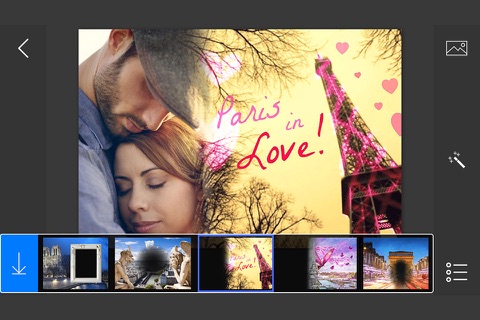 Paris Photo Frames - make eligant and awesome photo using new photo frames screenshot 3