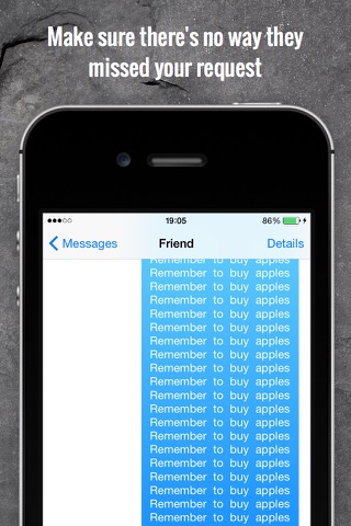 RepeaterBoard - Repeat any message over 1000x Keyboard screenshot 2