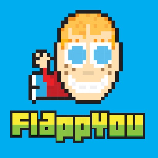 FlappYou™ - Take Your Face Photo and Get Flappy Like a Crazy Bird for Free iOS App