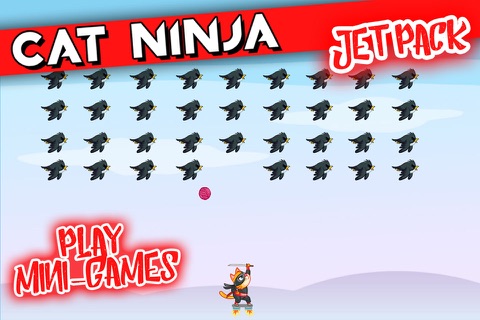 Ninja Cat Jet Pack – Adventure Flappy Game screenshot 2