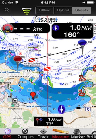 Elba Island GPS Nautical Chart screenshot 3