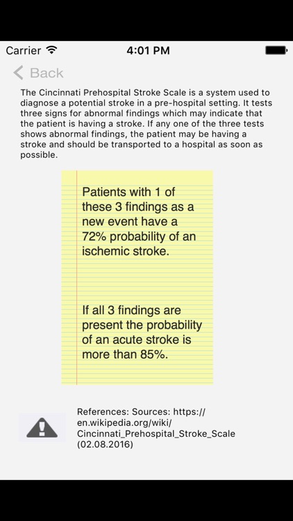 Cincinnati Prehospital Stroke Scale