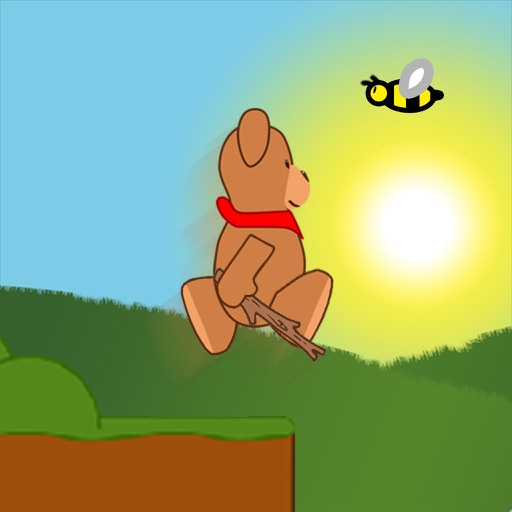 Honey Bear Run Icon