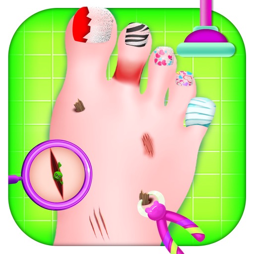 Princess Nail Doctor & leg decoration icon