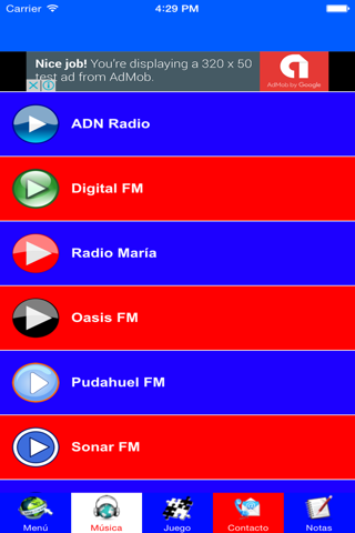 Radios Chile - Las principales emisoras de radio Fm On line screenshot 4