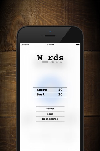 W_rds - Fill the gap screenshot 4