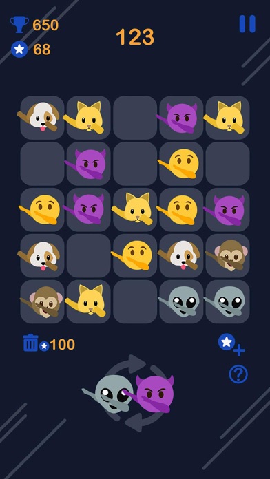 Dab Emoji - Moji Puzzle Gamesのおすすめ画像2
