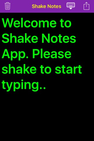 ShakeNotes screenshot 2
