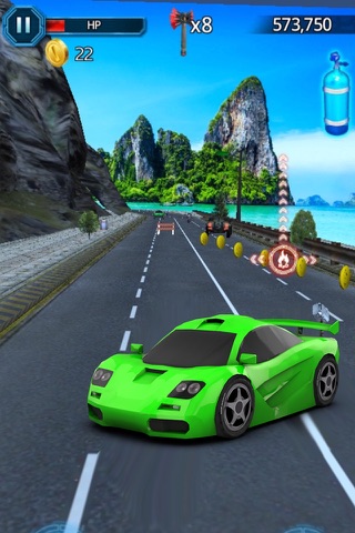 Car Race Vs Police Bike Racing : 3D Driving Simulator Free Games screenshot 2