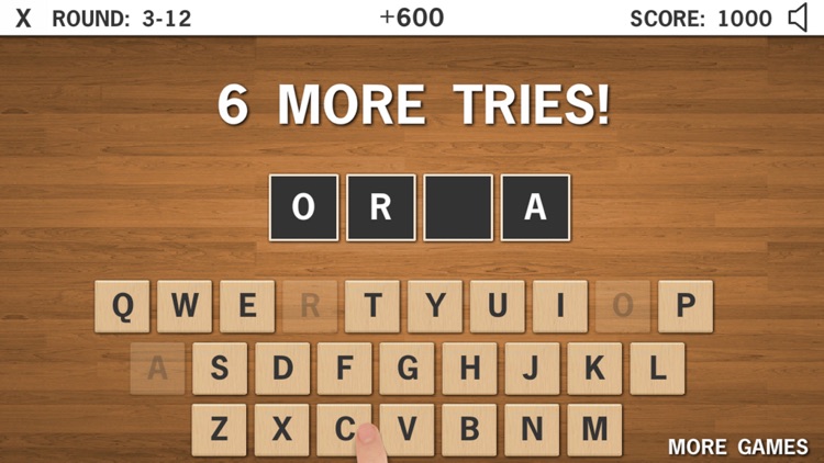 1 Word 6 Tries - Best Free Animal Guessing Word Search Game