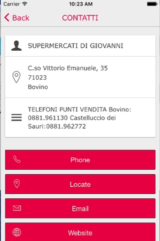 Supermercati Di Giovanni screenshot 2