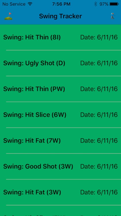 Golf Swing Tracker screenshot-3