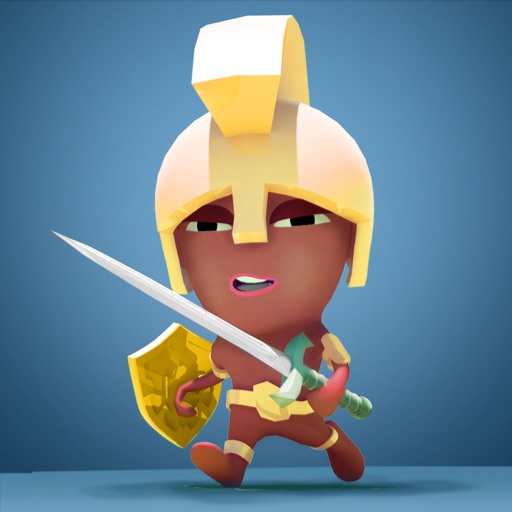 Epic Warrior Block Rush Pro - cool fast race arcade game icon