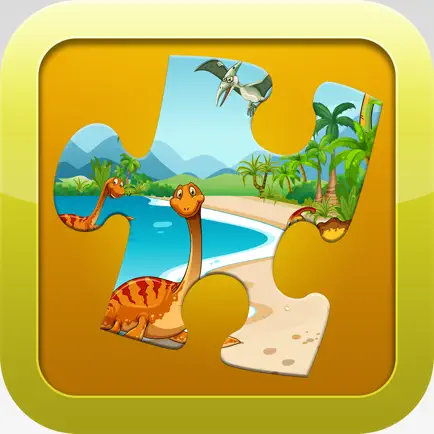 Dinosaur Games for kids Free : Cute Dino Train Jigsaw Puzzles for Preschool and Toddlers Cheats