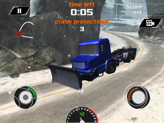 Screenshot #4 pour 3D Snow Plow Racing- Extreme Off-Road Winter Race Simulator Free Version