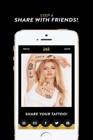Ink - The Worlds Premiere Tattoo App screenshot 4