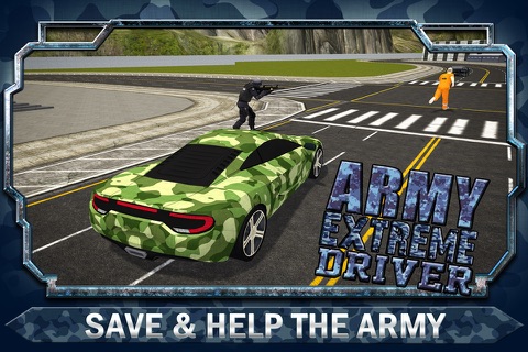 SWAT Army Extreme Car Driver 3D screenshot 2