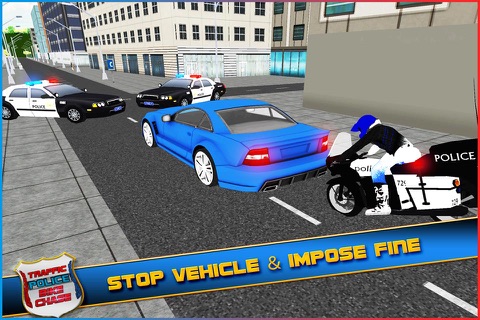 Traffic Police Bike Chase 3D screenshot 3