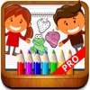 Preschool EduPaint-Free Color Book, Coloring Pages & Fun Educational Learning Games For Kids! Pro