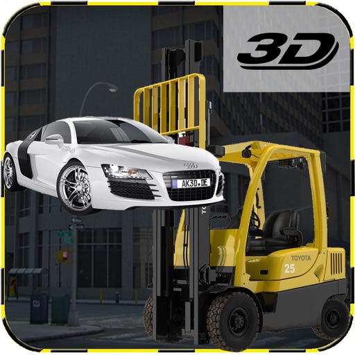 Car Parking Fork Lifter Sim HD icon